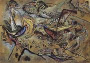 Wassily Kandinsky Delvidek painting
